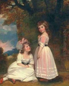 Margaret and Susan Euphemia Beckford by George Romney