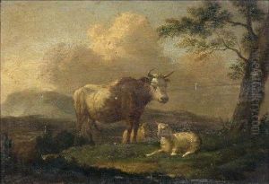 Le Repos Du Troupeau by Balthasar Paul Ommeganck