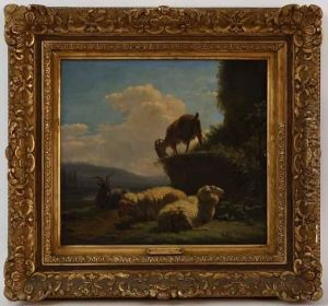 Moutons Aupaturage by Balthasar Paul Ommeganck