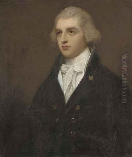 Portrait of the Hon. Robert Banks Jenkinson (1770-1828), afterwards 2nd Earl of Liverpool, half-length, in a black coat - view 1