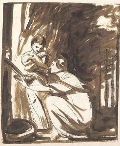 Study for 'The Misses Hill'