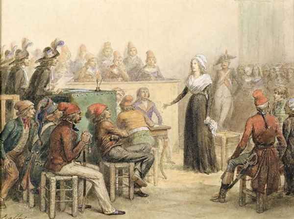 The Trial of Marie Antoinette, 1845 - view 1