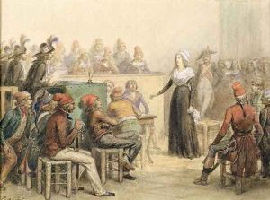 The Trial of Marie Antoinette, 1845 by Auguste Raffet