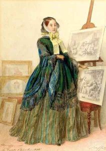 Grand Duchess Maria Nikolaevna of Russia by Auguste Raffet