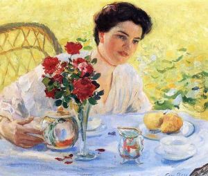 Five O'Clock by Guy Rose