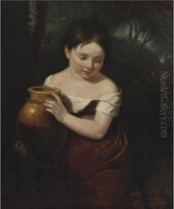 Portrait Of A Young Girl by John Opie