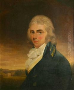 Half-length Portrait Of William Clark Of Buckland Tout-saints,kingsbridge, Devon