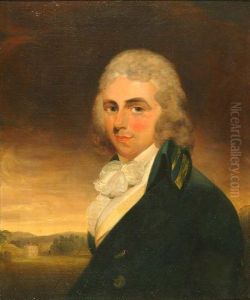 Portrait Of William Clark Of Buckland Tout-saints, Kingsbridge, Devon by John Opie