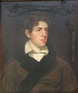 Half Length Portrait Of A Gentleman Possibly John Philip Kemble,the A