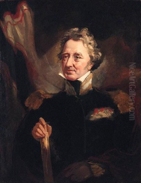 Portrait Of Rear Admiral Augustus Russel, Half-length, Inuniform - view 1