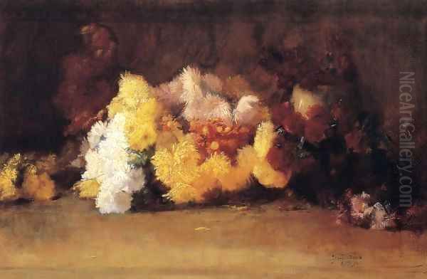 Chrysanthemums - view 1
