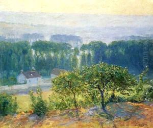 Late Afternoon Giverny 1910 by Guy Rose
