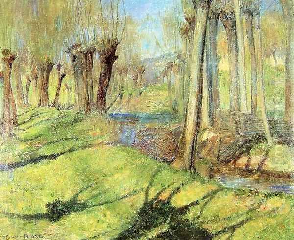 Giverny Willows 1891 - view 1