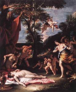 The Meeting of Bacchus and Ariadne c. 1713