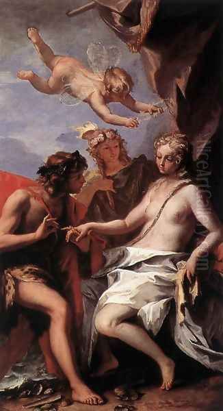 Bacchus and Ariadne c. 1713 - view 1