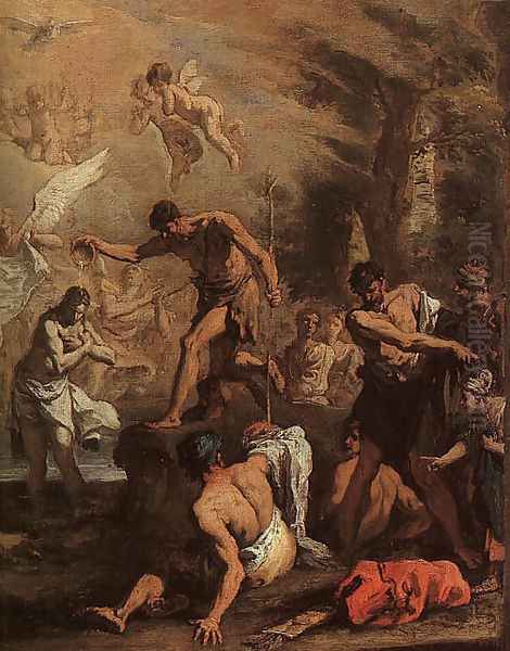 Baptism of Christ (detail) - view 1