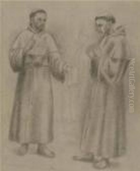San Francesco Con Un Confratello - view 1