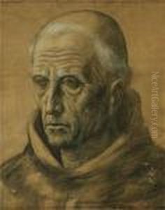 Studio Per Testa Di Santo