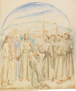 Bozzetto Per La Pala Di San Francesco
