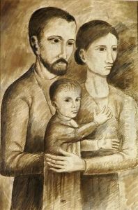 Famiglia by Ubaldo Oppi