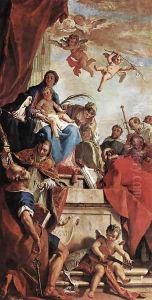 Madonna and Child with Saints 1708