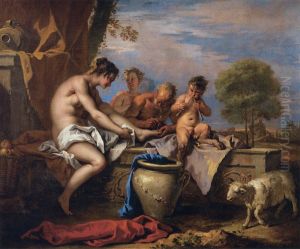 Nymph and Satyrs