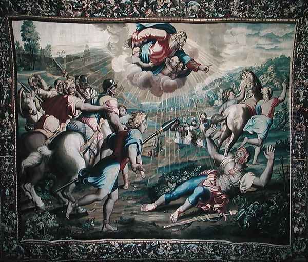 The Conversion of St. Paul, from a series depicting the Acts of the Apostles, woven at the Beauvais Workshop under the direction of Philippe Behagle 1641-1705 1695-98 - view 1