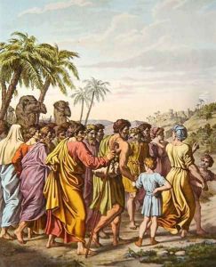 The Return to Jerusalem after the Captivity in Babylon by Raphael