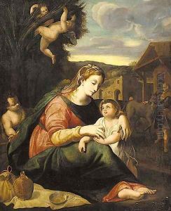 The Holy Family 2 by Raphael