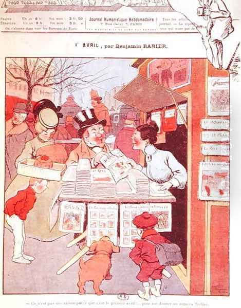 April, from Le Pele-Mele, 1907 - view 1
