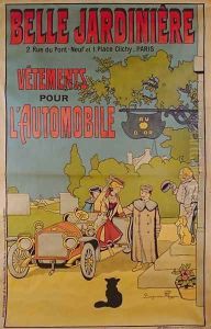 Poster advertising La Belle Jardiniere department store, 1922 by Benjamin Rabier