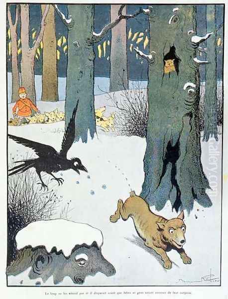 Illustration from Le Roman de Renard, c.1900 2 - view 1