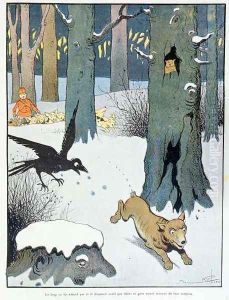 Illustration from Le Roman de Renard, c.1900 2 by Benjamin Rabier