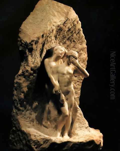 Adam and Eve expelled from Paradise - view 1