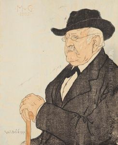 Portrat Max Von Gomperz Portrat Max Von Gomperz