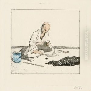Japanischerschneider by Emil Orlik