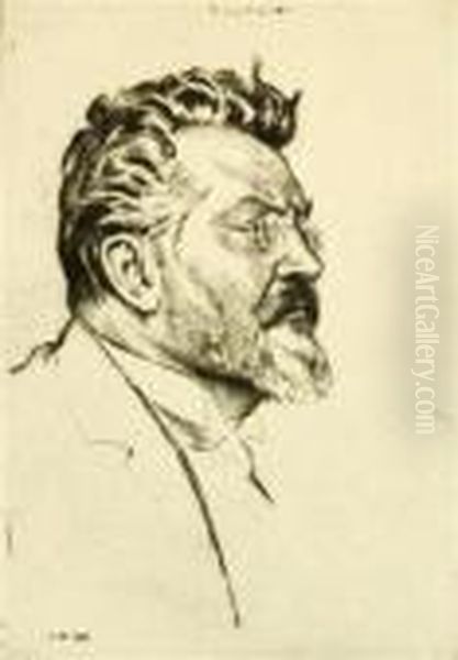 A Portrait Of Max Slevogt - view 1