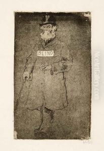 Blind by Emil Orlik