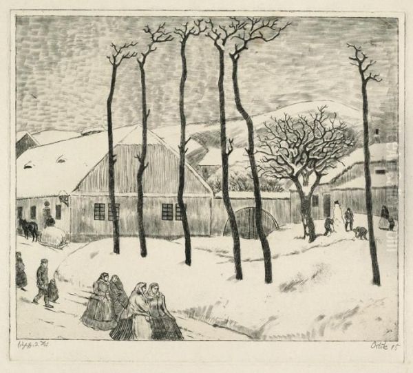 Winter In Oslawan - view 1