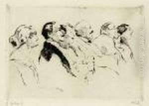 In The Opera by Emil Orlik