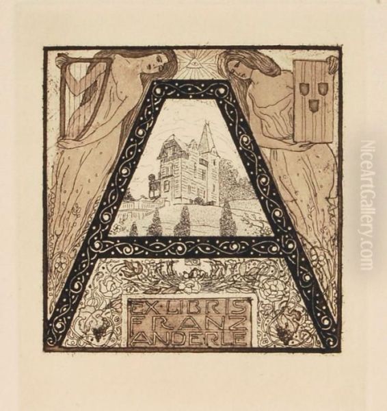Exlibris Franzanderle - view 1
