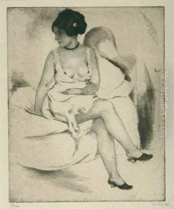 Morgenstimmung. by Emil Orlik