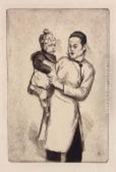 Chinesische Mutter Mit Ihrem Kind - view 1