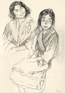 Zwei Zigeunerinnen. Um 1927