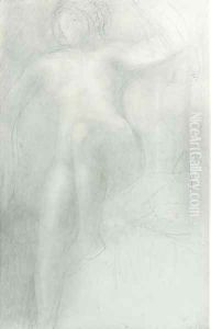 Etude pour un genie aile by Auguste Rodin