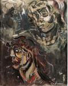Tres Cabezas by Jose Clemente Orozco