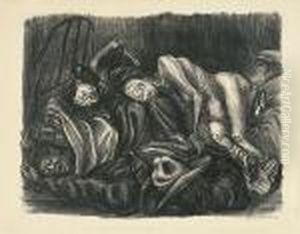 Brothel. by Jose Clemente Orozco