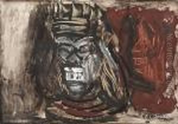 Untitled (guerreros Aztecas), C. 1945 - view 1