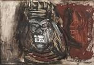 Untitled (guerreros Aztecas), C. 1945 by Jose Clemente Orozco