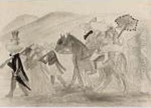 Atraco A Una Hacienda by Jose Clemente Orozco
